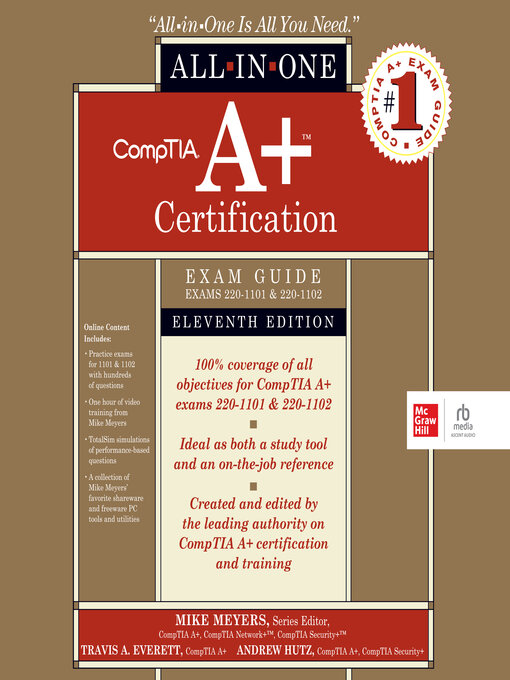 Title details for CompTIA A+ Certification All-in-One Exam Guide (Exams 220-1101 & 220-1102) by Travis A. Everett - Wait list